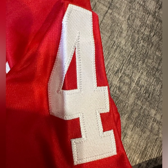 Jeremiah Smith Ohio State Buckeyes Red Jersey Men’s Size S-XXL - Picture 8 of 8